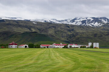 Fototapeta na wymiar iceland: pictures of a wonderful holiday. The land of ice and fire