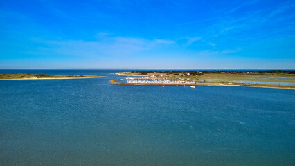Port Bail estuary and marina