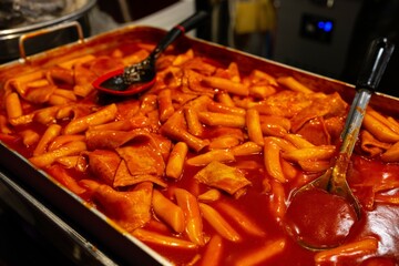 한국 음식 떡볶이