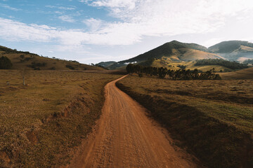 São Bento do Sapucaí, São Paulo, Divisa das cidades paulista de São Bento do Sapucaí e da cidade mineira de Paraisópolis no Caminho da Fé