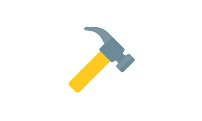 hammer color icon. Isolated vector illustration