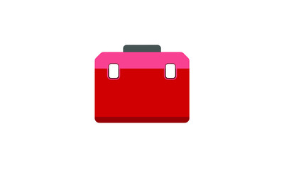 toolbox color icon. Isolated vector illustration