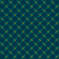 Set of Geometric seamless patterns. Abstract geometric hexagonal graphic design prints patterns.