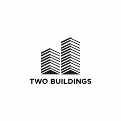 Two buildings logo