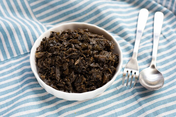 Olive Pickled Green Mustard with Mushroom