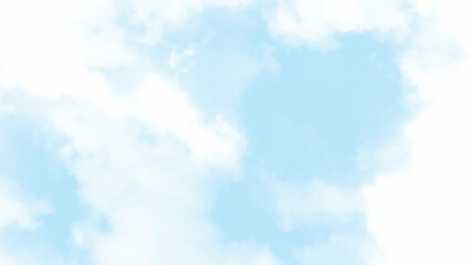 Fototapeta na wymiar Natural sky beautiful blue and white texture background. light cumulus clouds in the blue sky