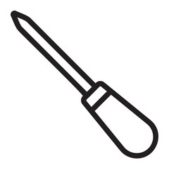 awl line icon