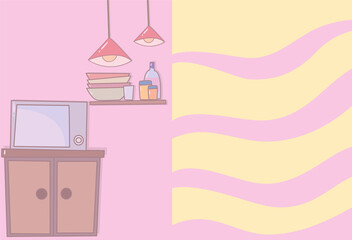 A game background template