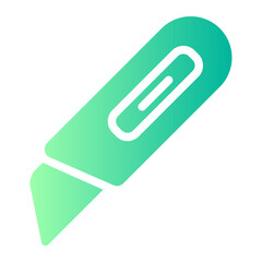 cutter gradient icon