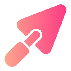 trowel gradient icon