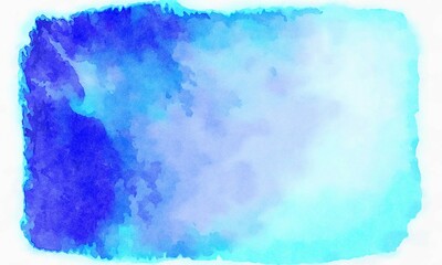 Various Blue Canvas Painting Background