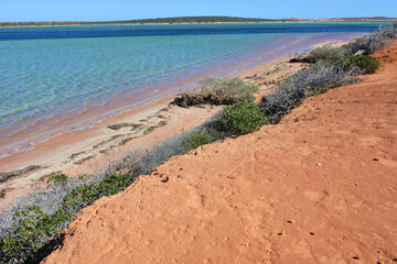 Landscape view of Francois peron national park peninsula Western Australia