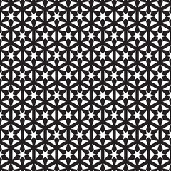Fototapeta premium Abstract geometric pattern with lines, rhombuses Seamless vector background.