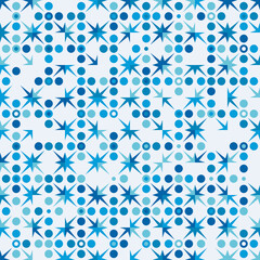 Fototapeta na wymiar Abstract geometric pattern with lines, rhombuses Seamless vector background.