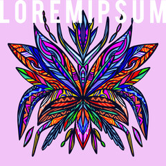 Abstract symmetry illustration shape object vector design-01