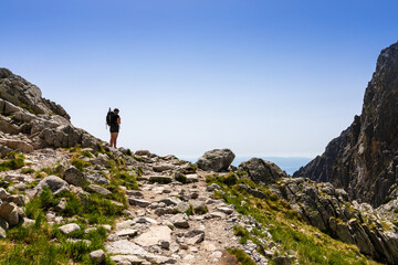 photos taken while trekking in the mountains