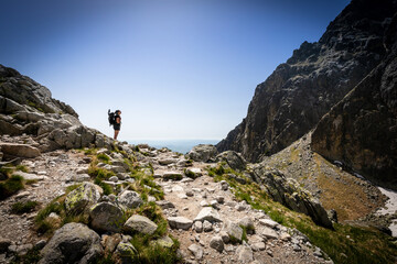 photos taken while trekking in the mountains