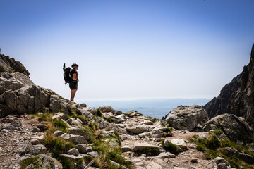 photos taken while trekking in the mountains