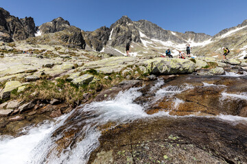 photos taken while trekking in the mountains