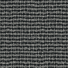 Charcoal Canvas Textured Dashed Striped Pattern