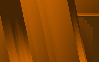 Abstract illustration on a yellow-brown gradient overlapping squares background for graphic design