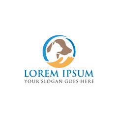 pets care logo , veterinary logo