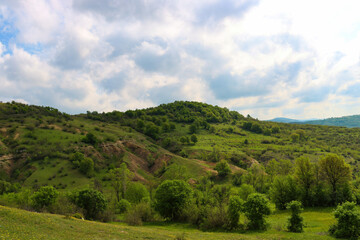 Green hill in the eastern Rhodopes