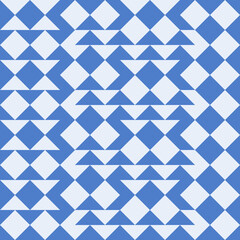 Blue abstract rhombs for prints and interior decoration, pillows, various items, gift wrapping.