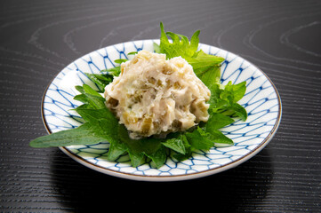 静岡名物のわさび漬け