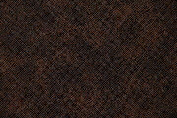 Texture of old paper, dark brown background with copy space