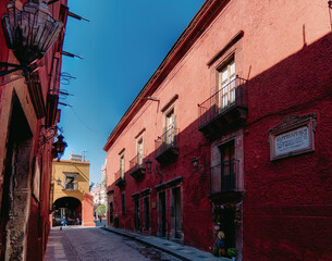 Street of San Miguel and Allende Guanajuato