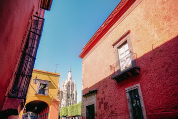 Street of San Miguel and Allende Guanajuato