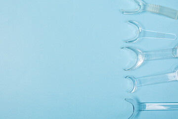 set of several Retractor Dental lip retractor Access to the oral cavity. Wide mouth opening for a...