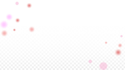 Hearts Confetti Falling Background. St. Valentine's Day pattern. Romantic Scattered Hearts Design Element. Love. Sweet Moment. Gift. Cute Element of Design for Sales or Celebration.