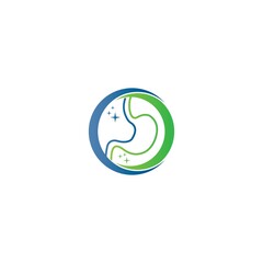 stomach care icon designs concept vector illustration