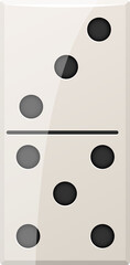 Domino pieces clipart design illustration