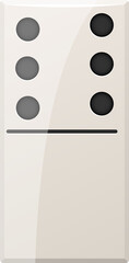 Domino pieces clipart design illustration