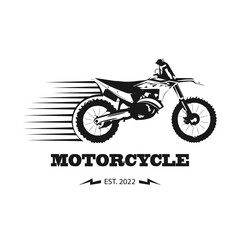 Vintage logo with motorcycles in 80s style. Modern logos for motorcycle workshops with skull, moto.