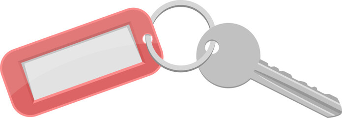 Door key clipart design illustration