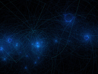 Imaginatory fractal abstract background Image