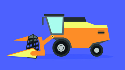 Agricultural combine harvester