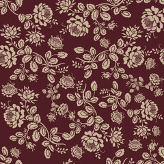 unique design floral seamless pattern background
