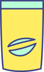 Coffee Bag Vector Icon