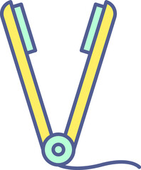 Unique Line filled Icon