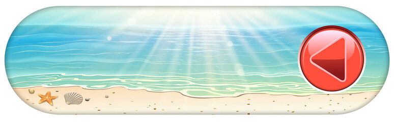 Obraz premium beauty beach banner