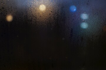 rain on the window