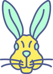 Unique Line filled Icon