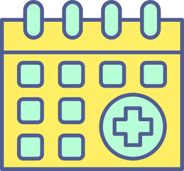 Obraz premium Unique Line filled Icon