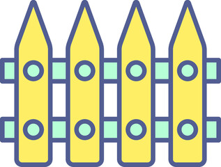 Unique Line filled Icon