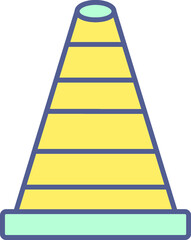 Unique Line filled Icon